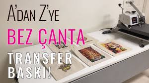 Bez Çanta Baskı